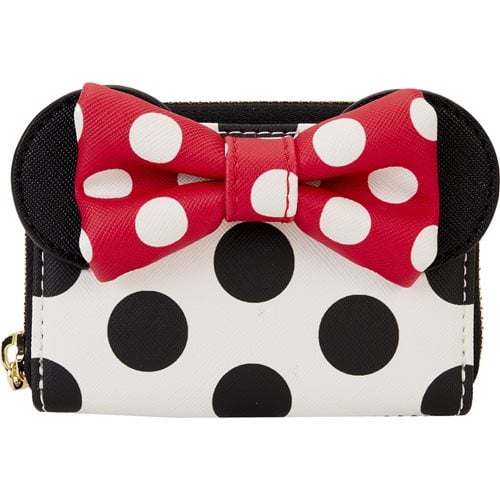 Loungefly Minnie Rocks the Dots Accordion Cardholder