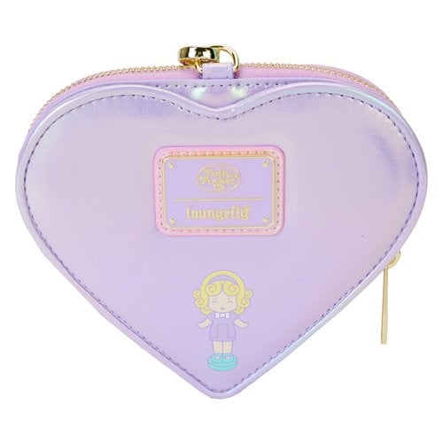 Loungefly Polly Pocket Heart Compact Zip-Around Wallet