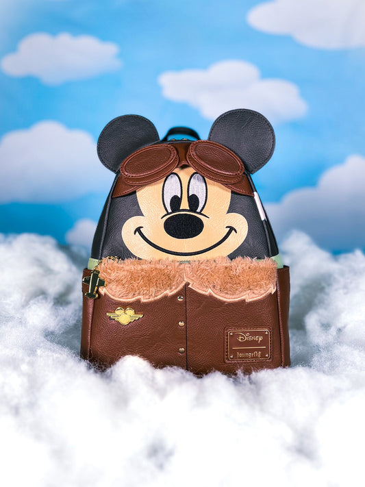 Loungefly Aviator Micky Exclusive Mini Backpack
