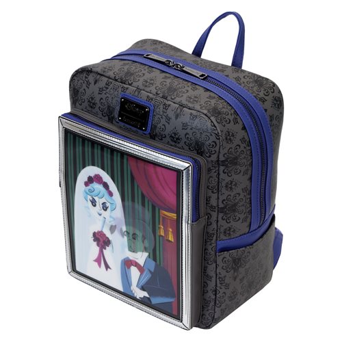 Loungefly Haunted Mansion Black Widow Bride Lenticular Mini-Backpack