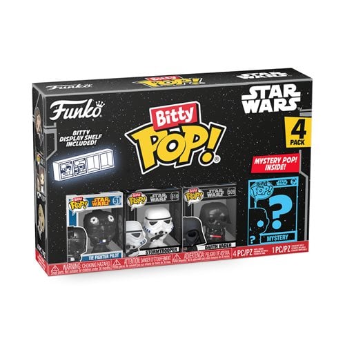 Funko Bitty Pop! Star Wars Darth Mini-Figure 4-Pack