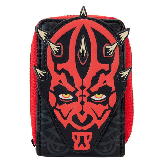 Loungefly Star Wars Episode I - The Phantom Menace 25th Anniversary Darth Maul Accordion Wallet