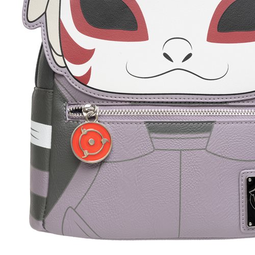 Naruto: Shippuden Pop! by Loungefly Kakashi Hatake Anbu Mask Mini-Backpack - Entertainment Earth Exclusive