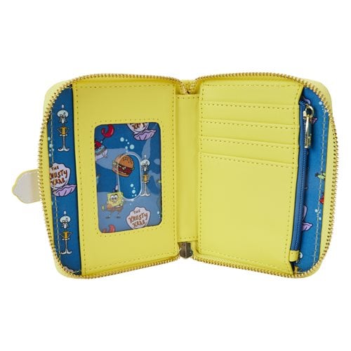 Loungefly SpongeBob SquarePants 25th Anniversary Zip-Around Wallet