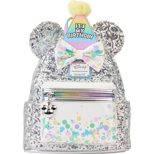Mickey Mouse and Friends Birthday Celebration Mini Backpack Loungefly