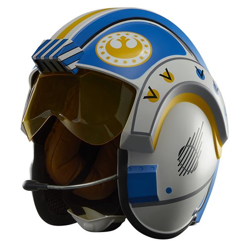 Star Wars The Black Series Carson Teva Premium Electronic Helmet Prop Replica