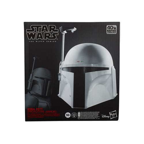 Star Wars The Black Series Boba Fett (Prototype Armor) Premium Electronic Helmet Replica