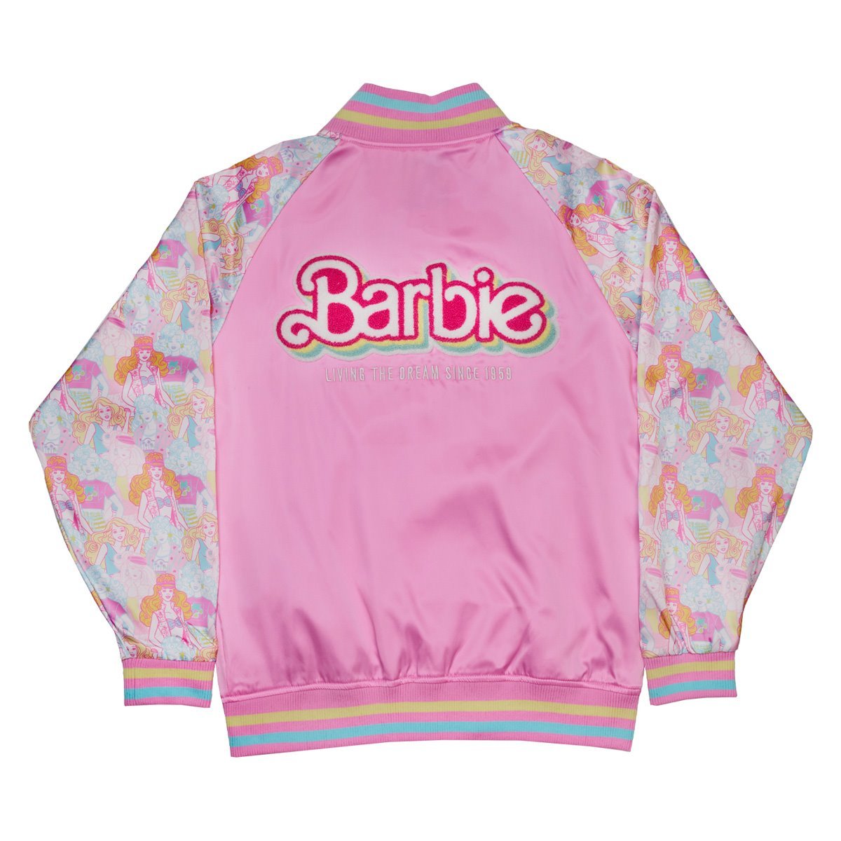 Loungefly Barbie 65th Anniversary Bomber Jacket