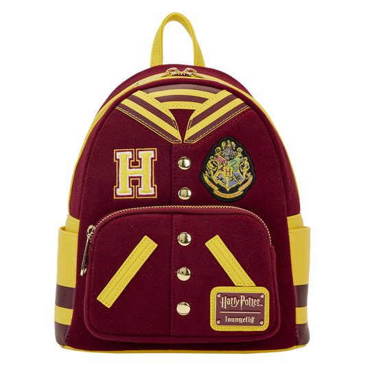 Harry Potter Hogwarts Crest Varsity Jacket Mini Backpack