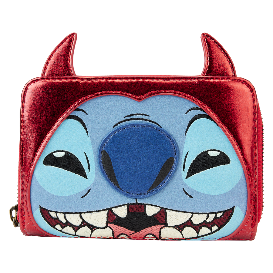 Loungefly Stitch Devil Cosplay Zip-Around Wallet