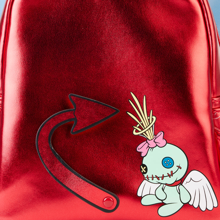 Loungefly Devil Stitch Mini Backpack