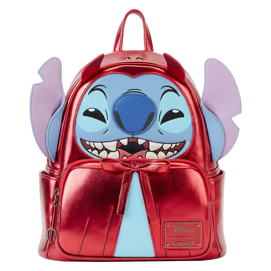 Loungefly Devil Stitch Mini Backpack