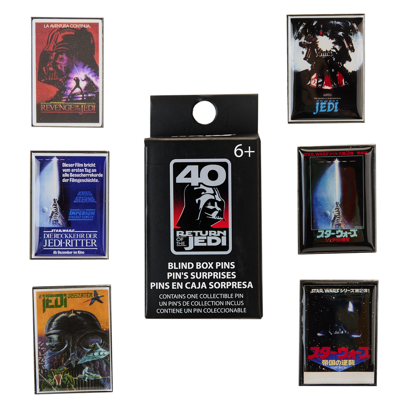 Star Wars: Return of the Jedi 40th Anniversary International Posters Mystery Pin