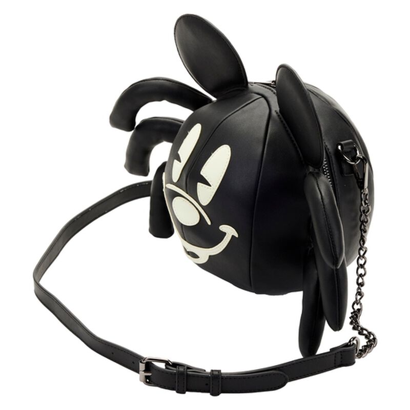 Loungefly Stitch Shoppe Mickey Mouse Glow Spider Crossbody Bag