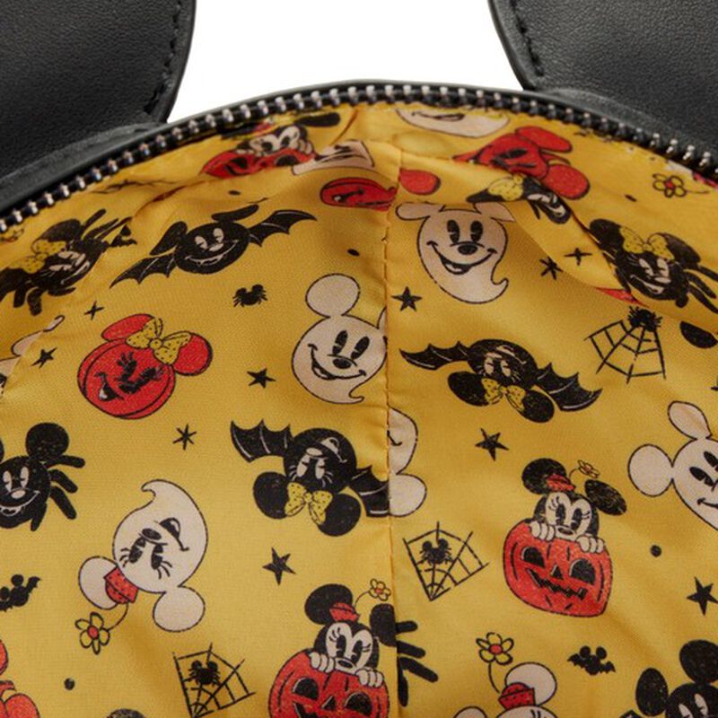 Loungefly Stitch Shoppe Mickey Mouse Glow Spider Crossbody Bag