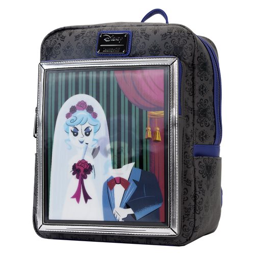 Loungefly Haunted Mansion Black Widow Bride Lenticular Mini-Backpack