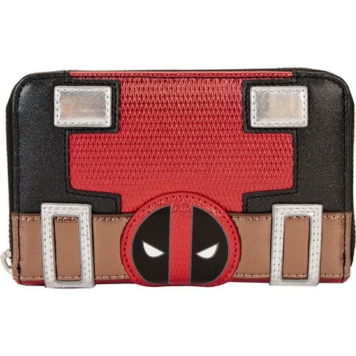 Loungefly Deadpool Metallic Collection Cosplay Zip-Around Wallet