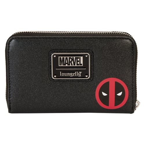 Loungefly Deadpool Metallic Collection Cosplay Zip-Around Wallet