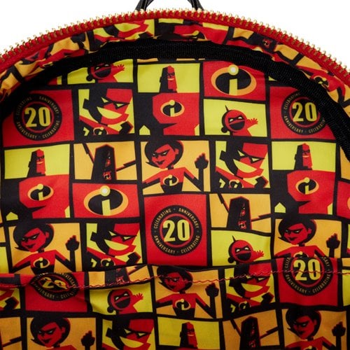 Loungefly The Incredibles 20th Anniversary Light-Up Cosplay Mini-Backpack