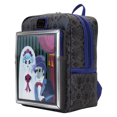 Loungefly Haunted Mansion Black Widow Bride Lenticular Mini-Backpack