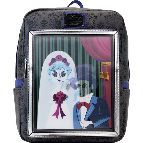 Loungefly Haunted Mansion Black Widow Bride Lenticular Mini-Backpack