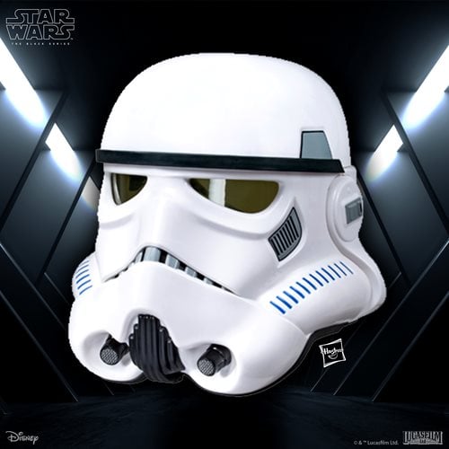 Star Wars The Black Series Rogue One Imperial Stormtrooper Electronic Voice-Changer Helmet Prop Replica