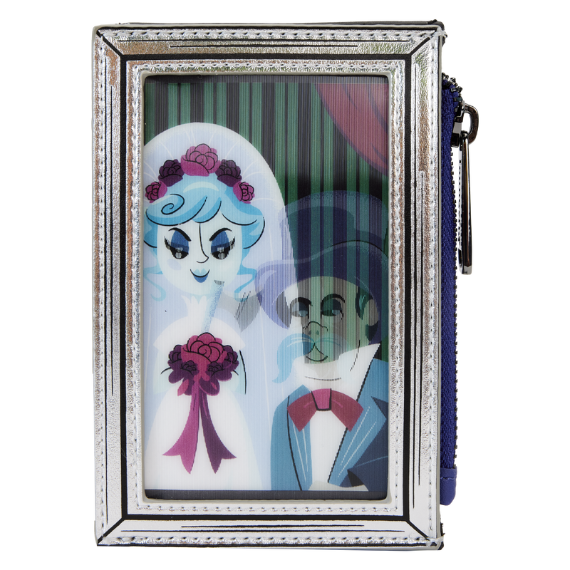 Loungefly Haunted Mansion The Black Widow Bride Portrait Lenticular Card Holder