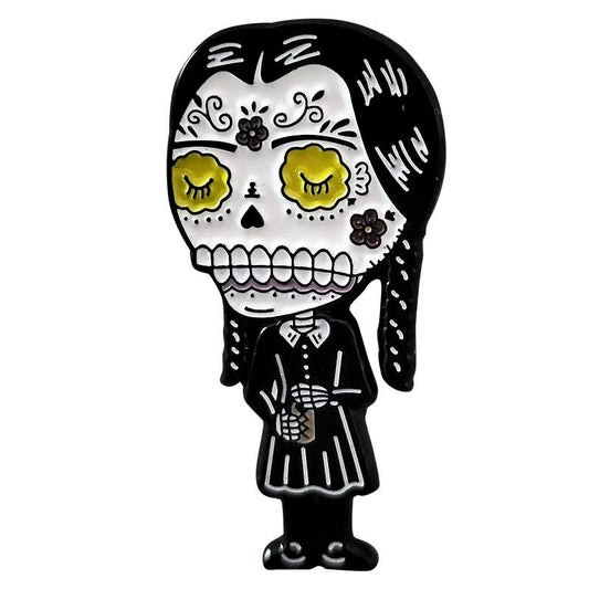 Wednesday Addams Enamel Pin