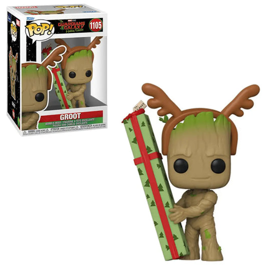 Funko Pop! Marvel Guardians of the Galaxy Holiday Groot 1105
