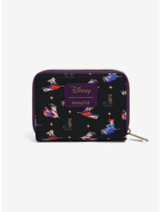 Loungefly Disney Hocus Pocus Sanderson Sisters Mini Zipper Wallet