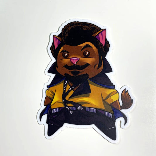 Lando Calrissian - PopCat Vinyl Sticker