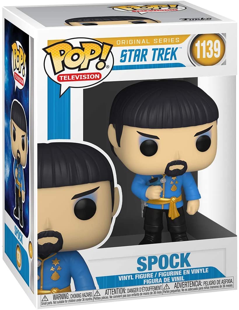 Funko Pop! Star Trek Bundle (Kirk Mirror, Spock Mirror, Sulu Mirror, Khan TOS)