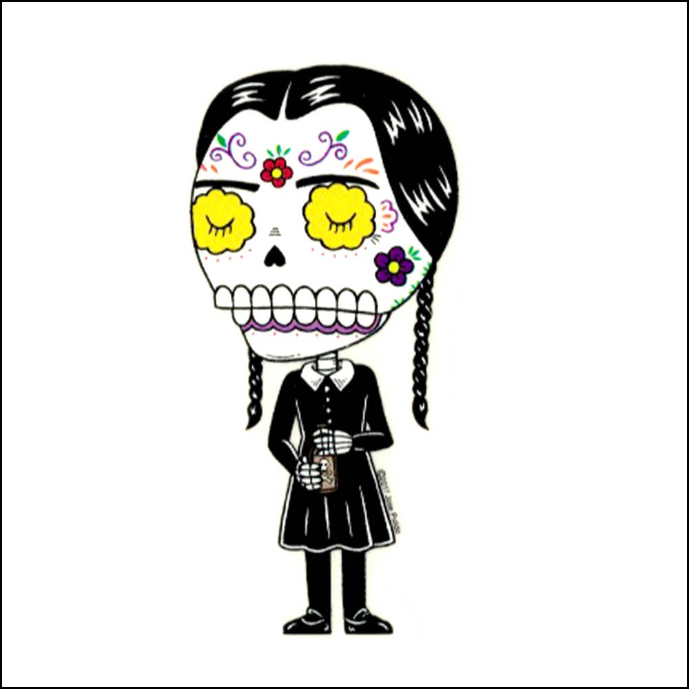 Wednesday Addams Sticker