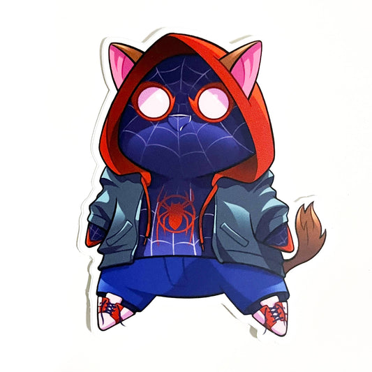 Miles Morales - PopCat Vinyl Sticker