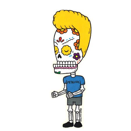 Beavis Sticker