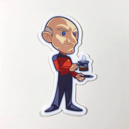Picard - Vinyl Sticker