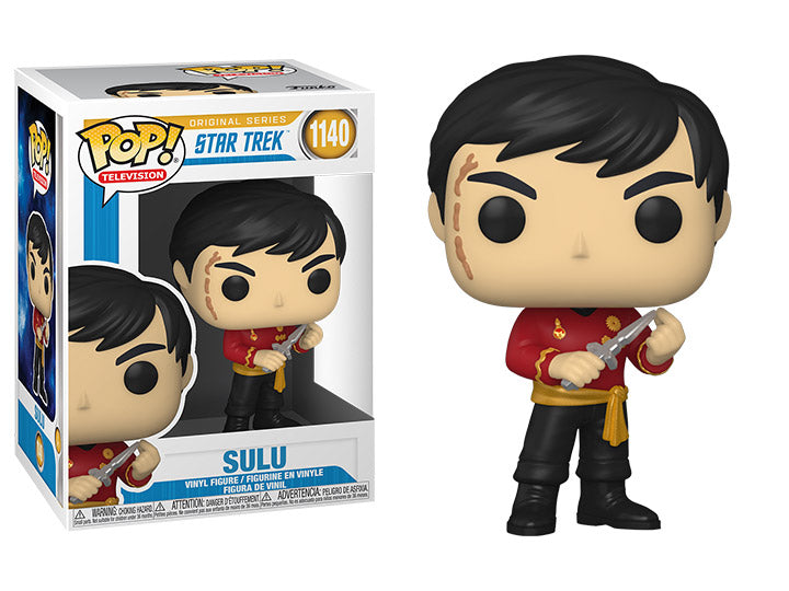 Funko Pop! Star Trek Bundle (Kirk Mirror, Spock Mirror, Sulu Mirror, Khan TOS)