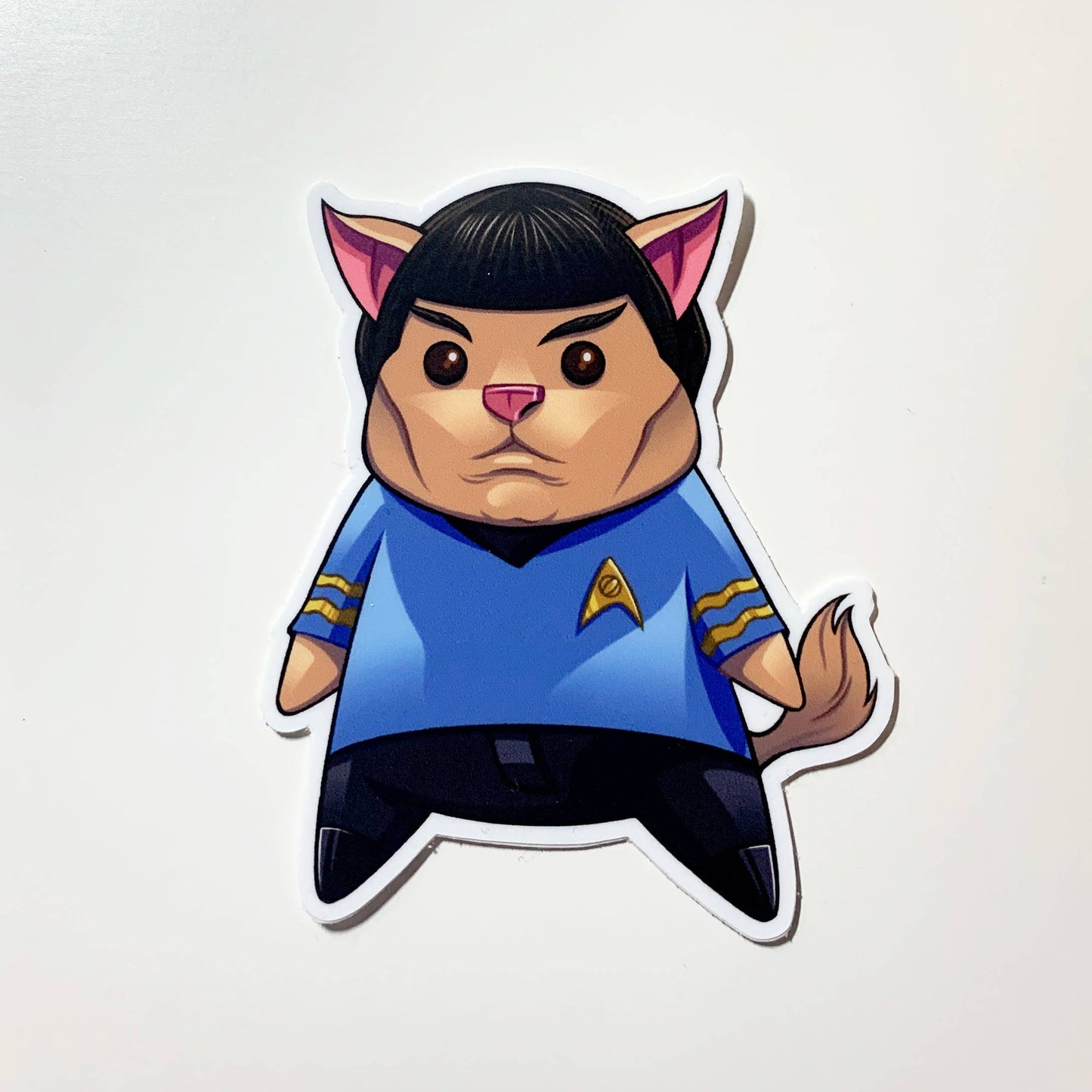 Spock - PopCat Vinyl Sticker