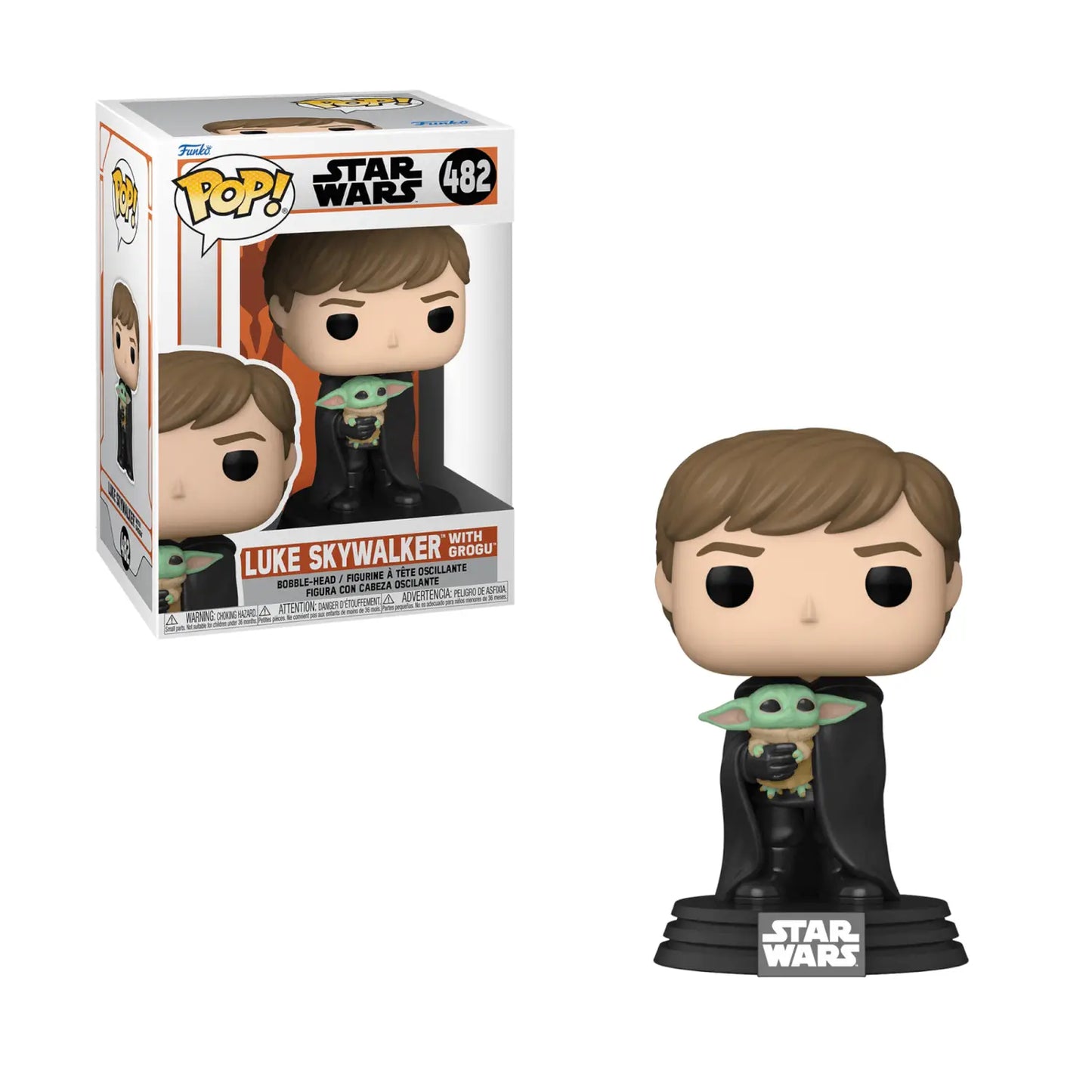 Funko Pop! Star Wars The Mandalorian Luke Skywalker with The Child 482