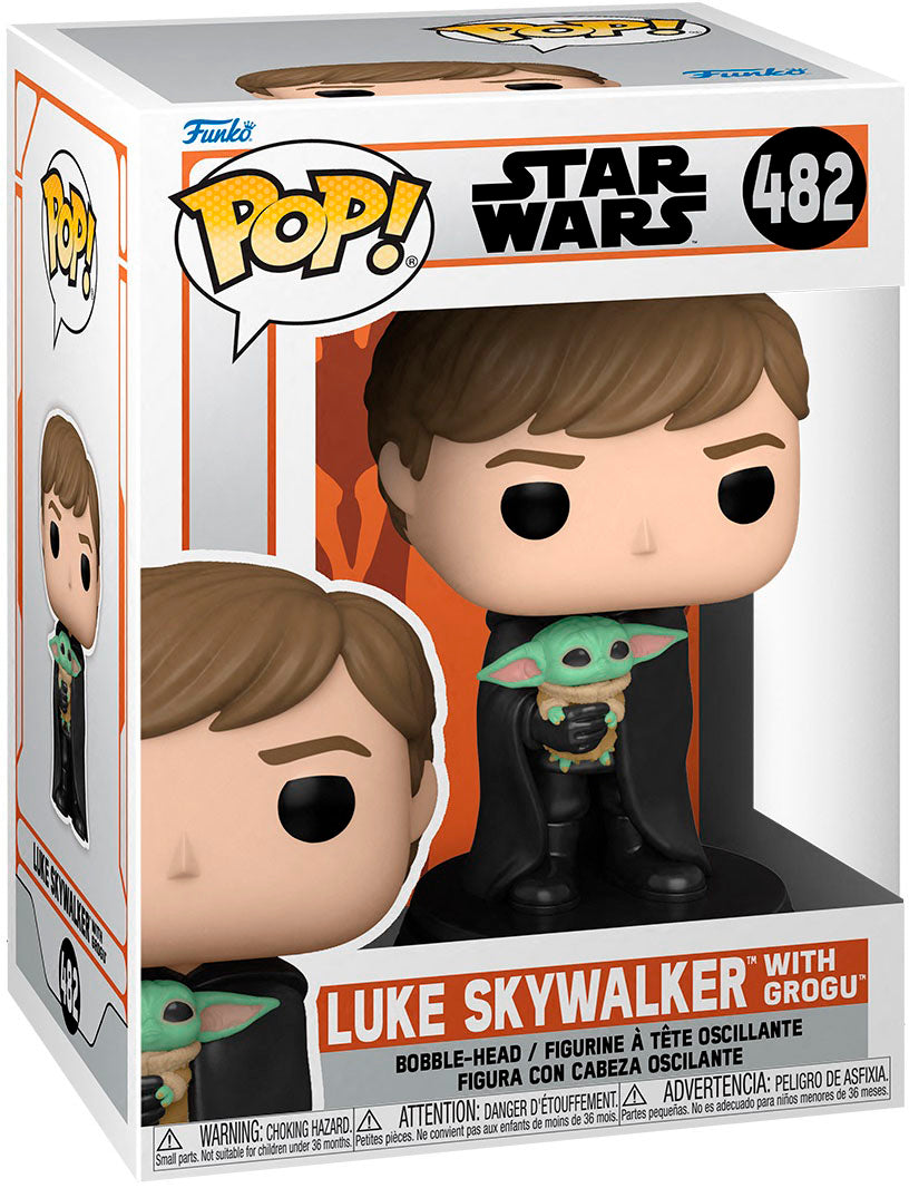 Funko Pop! Star Wars The Mandalorian Luke Skywalker with The Child 482