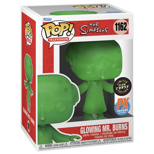 Funko Pop! Glowing Mr. Burns Chase PX Exclusive