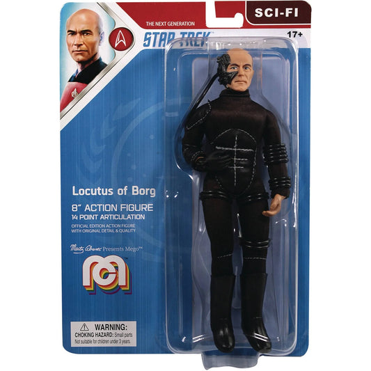 MEGO STAR TREK WAVE 10 - LOCUTUS 8" ACTION FIGURE